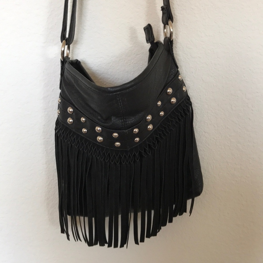 Fringe Hobo Bag